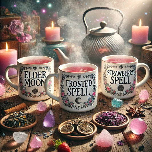 cups of tea from spellboundbrewz